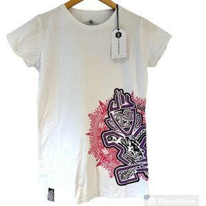 Starboard 2014 Tiki Wheel White Tee Size XL‎ NWT